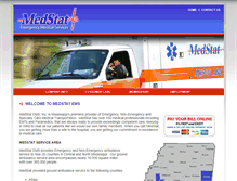 Tablet Screenshot of medstat-ems.com